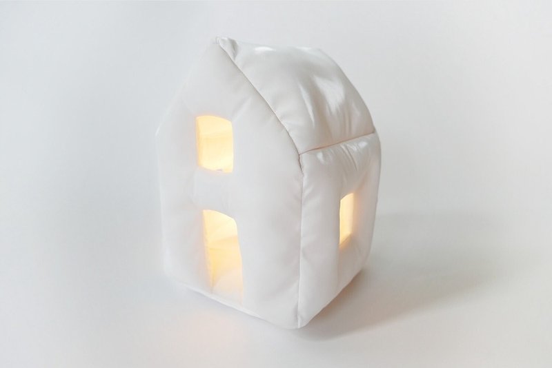 柔和的房子-光 - 灯具/灯饰 - 聚酯纤维 白色