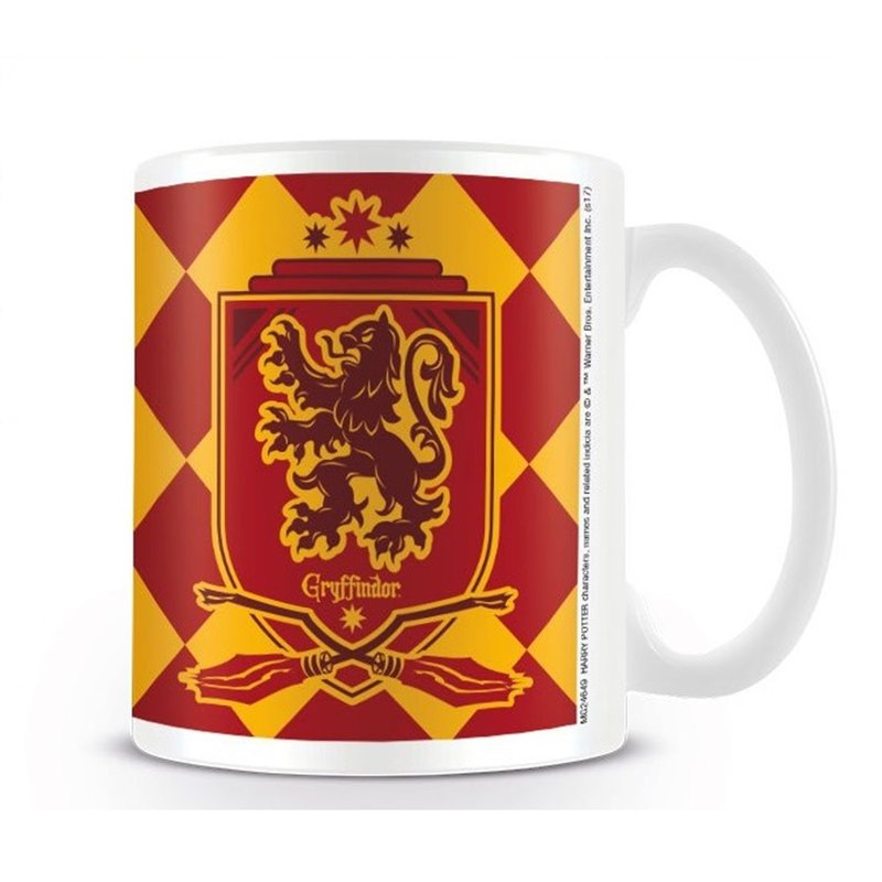 【哈利波特】葛莱芬多院徽 - Gryffindor (全图) -进口马克杯 - 咖啡杯/马克杯 - 陶 多色