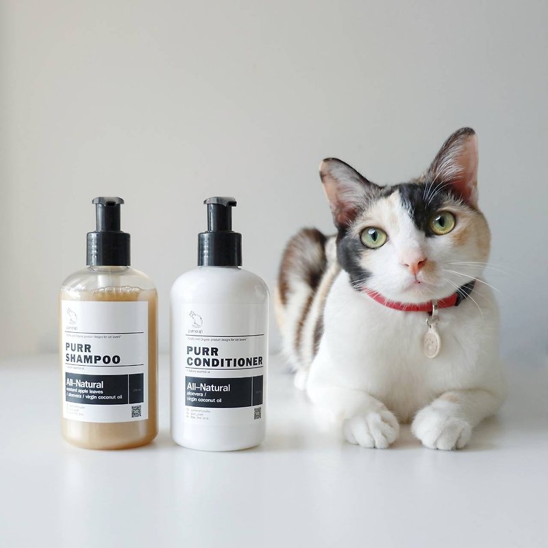 All natural Shampoo & Conditioner set for Cat  - 清洁/美容 - 植物．花 白色
