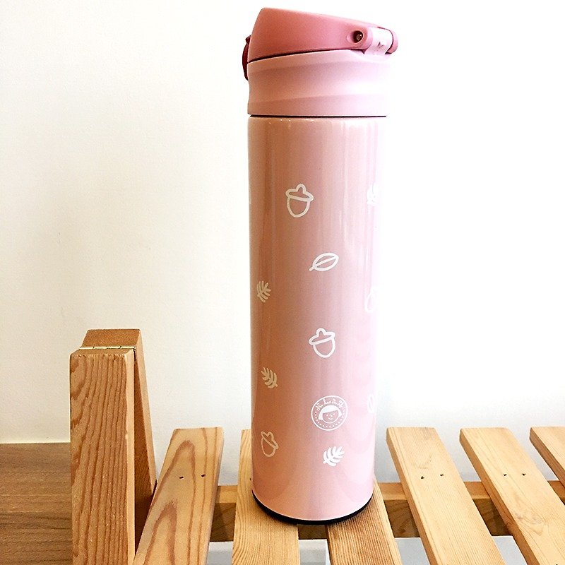 FiFi保温瓶480ml－秋日果实(粉) - 水壶/水瓶 - 其他材质 粉红色