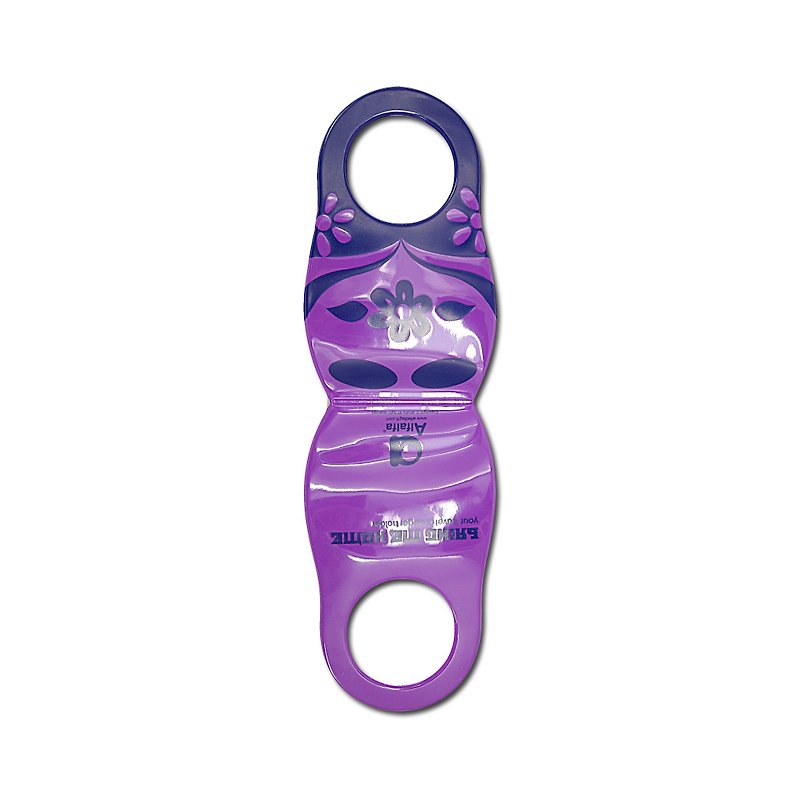 俄罗斯娃娃旅行充电用保护架 - 紫色 - 卷线器/电线收纳 - 塑料 紫色
