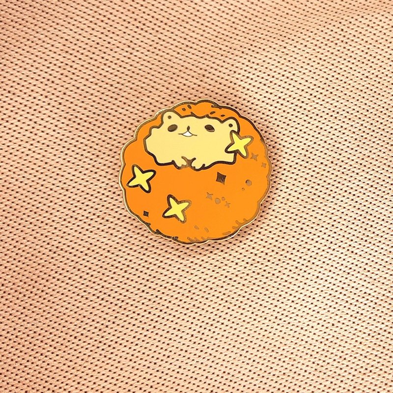 BabyMagic 刺猬 襟针 - 胸针 - 其他金属 