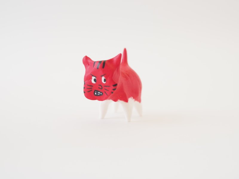 Plane ONI Cat - 玩偶/公仔 - 纸 红色