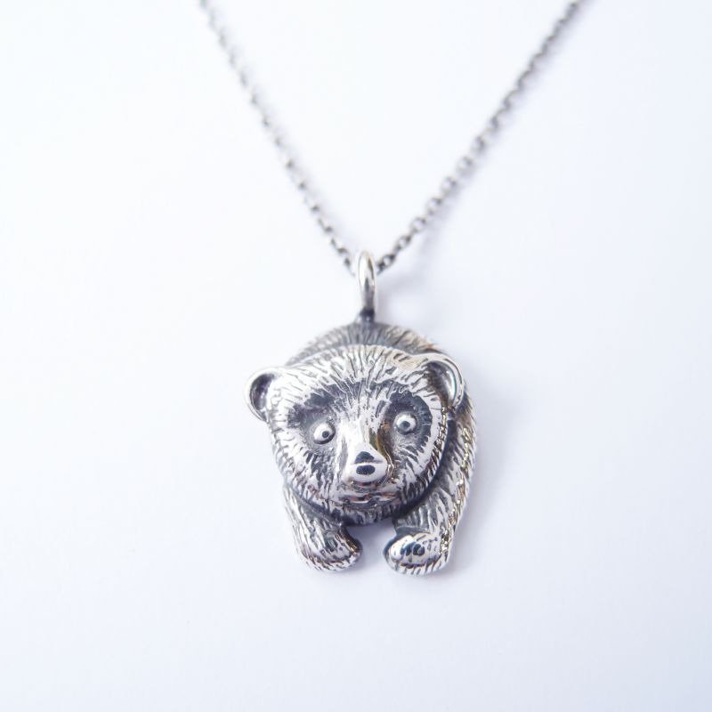 北极熊 925银项链 / Polar bear NK - 项链 - 纸 
