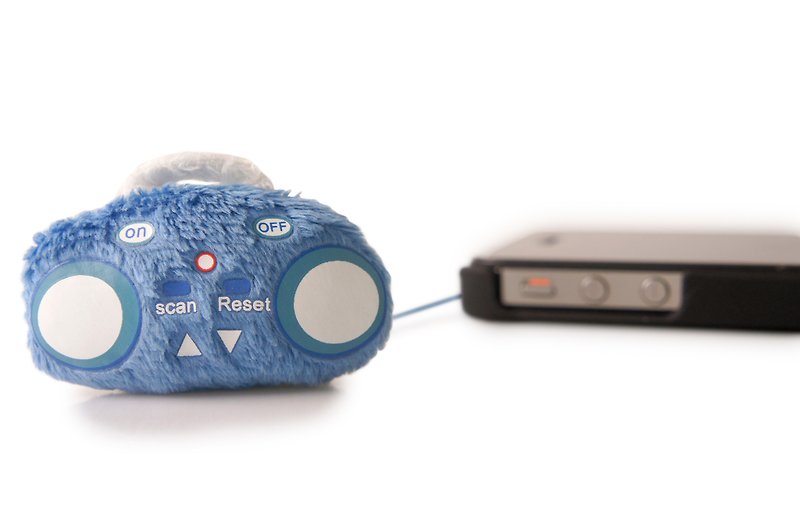 Mini radio手机吊饰(蓝色) - 其他 - 聚酯纤维 蓝色