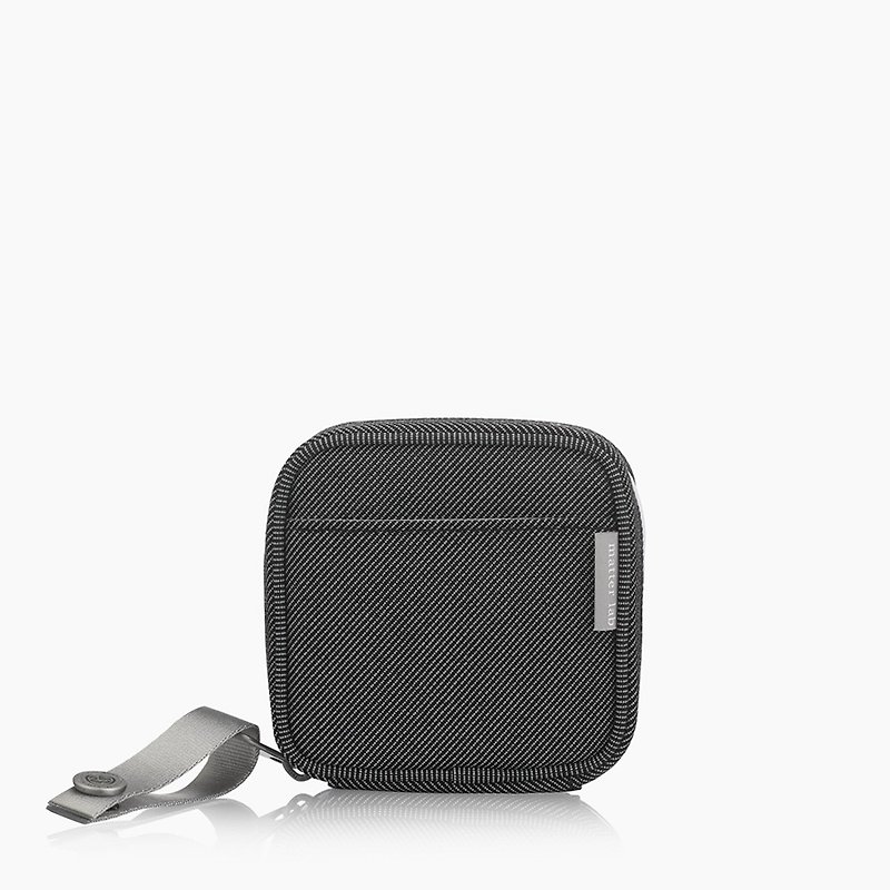 Blanc Macbook电源 线材 小物收纳袋-墨石黑 - 电脑包 - 防水材质 黑色