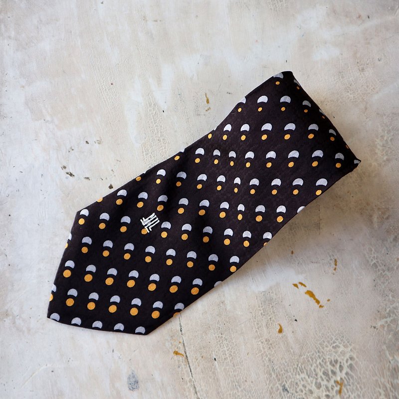 南瓜Vintage。古着 复古 法国制  Lanvin 高级 领带 - 领带/领带夹 - 丝．绢 