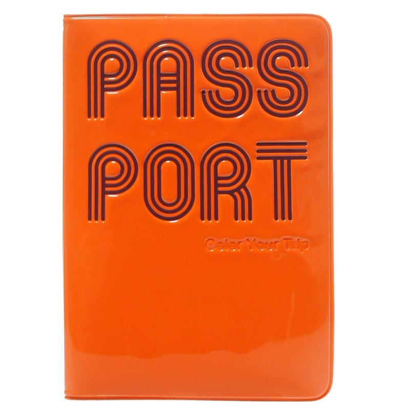 Rollog 护照套 (橙色) - 护照夹/护照套 - 塑料 