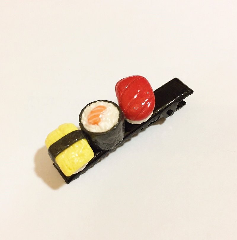 寿司发夹 ((满600随机送神秘小礼物)) - 发饰 - 粘土 多色