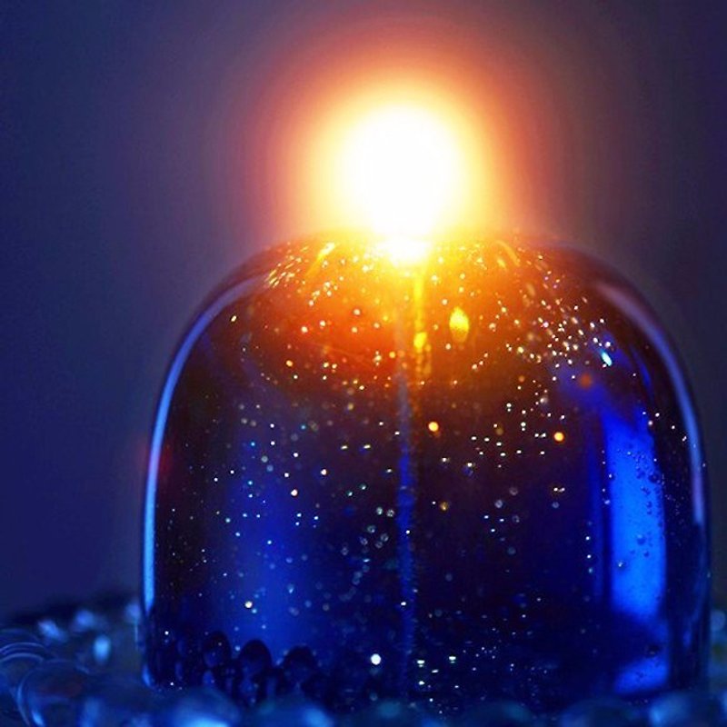 流星キャンドル  キャンドルのみ - 蜡烛/烛台 - 蜡 蓝色