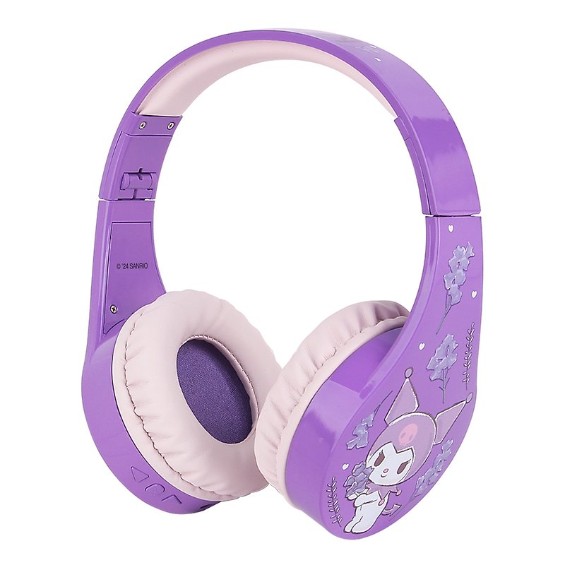 无线儿童安全耳机-Kuromi - 耳机 - 塑料 紫色