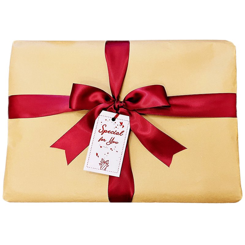 礼物包装 红色祝福 小卡片 圣诞礼物 - 纸盒/包装盒 - 纸 红色