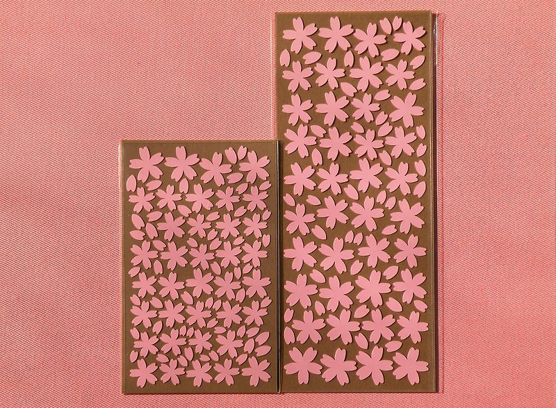 樱花贴纸 - 贴纸 - 防水材质 粉红色