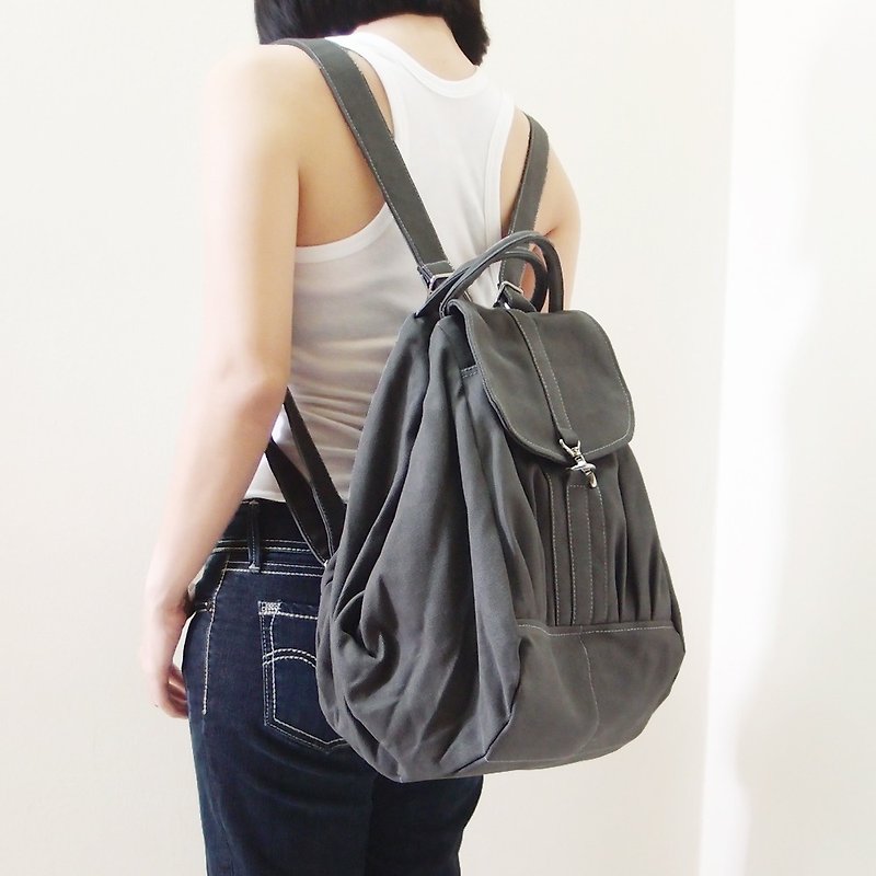 Backpack / Shoulder Bag / Tote / Convertible Backpack / Diapers Bag - Essential - 后背包/双肩包 - 其他材质 蓝色