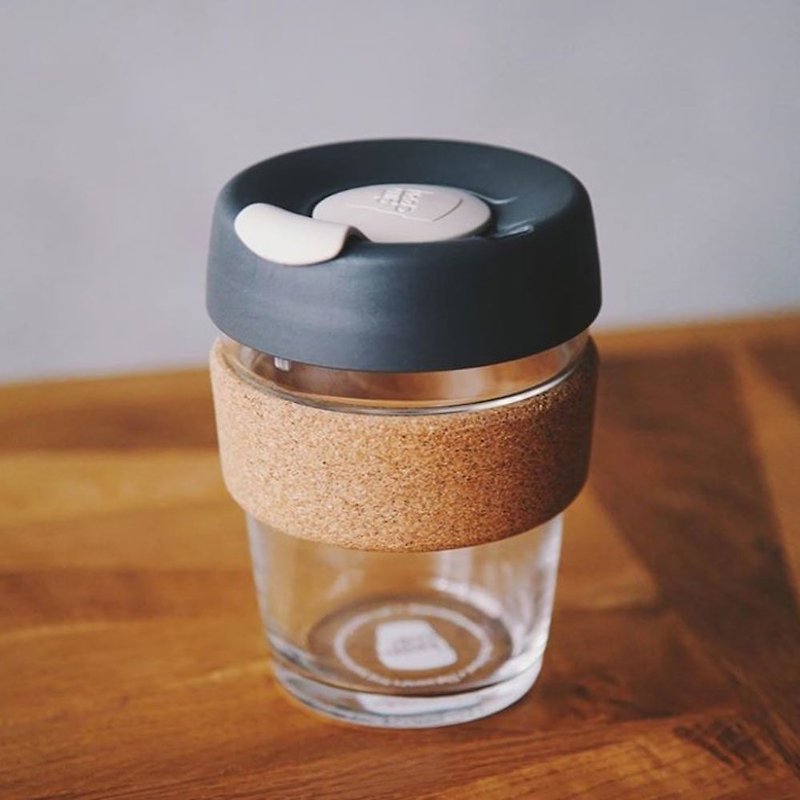 澳洲 KeepCup 软木 随行杯 M - 重烘焙 - 咖啡杯/马克杯 - 玻璃 透明