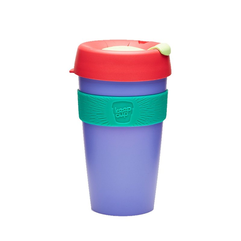澳洲 KeepCup 随身杯/咖啡杯/环保杯/手拿杯 L - 绽放 - 咖啡杯/马克杯 - 塑料 蓝色