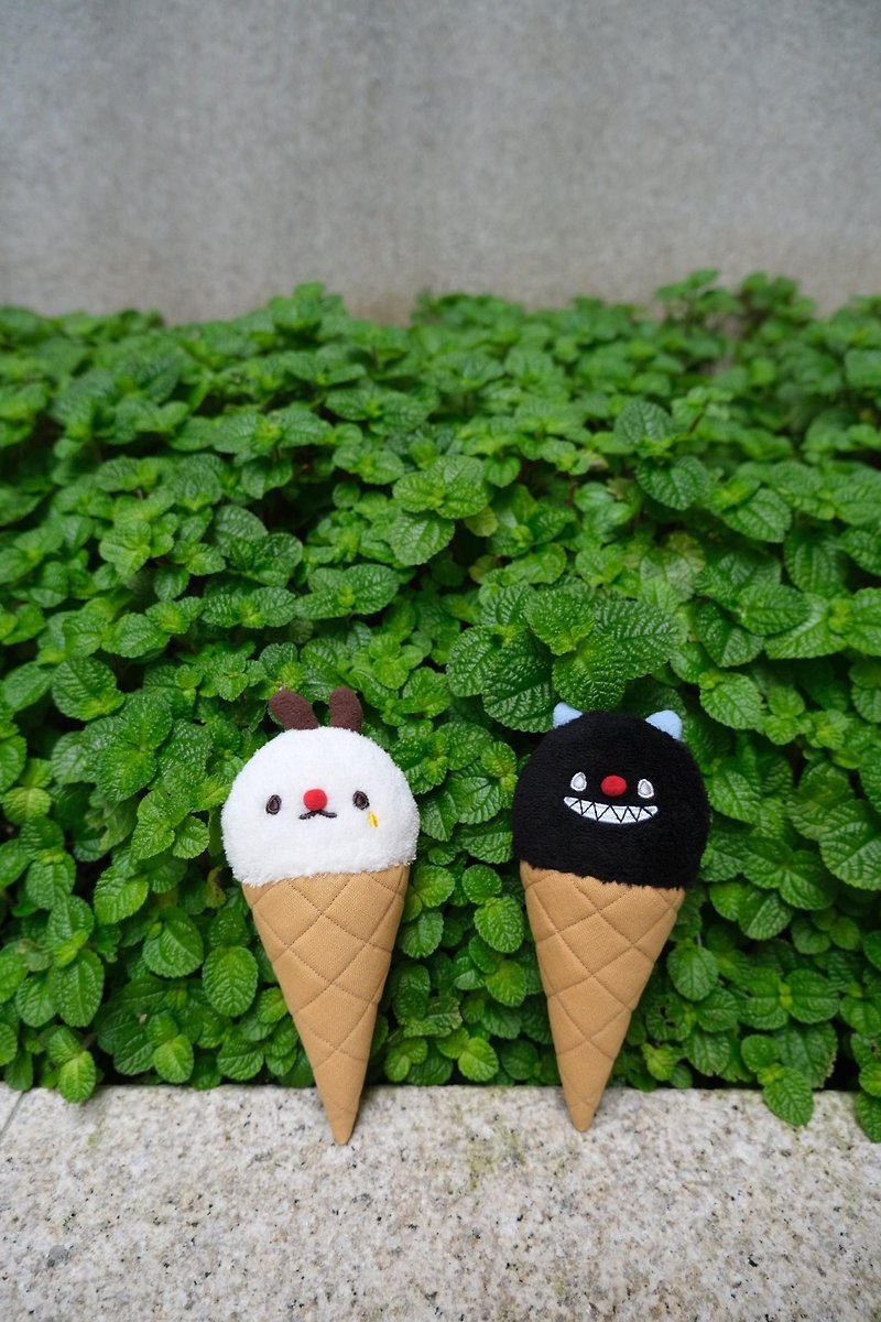 森林小学特制冰淇淋 - 吊饰 - 棉．麻 