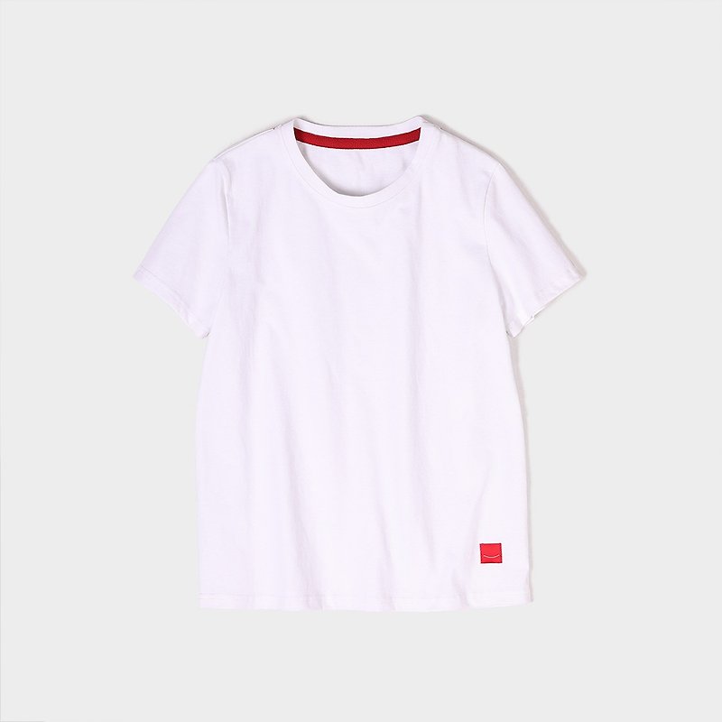基础款230g全棉圆领T恤 2件装 - 女装 T 恤 - 棉．麻 白色
