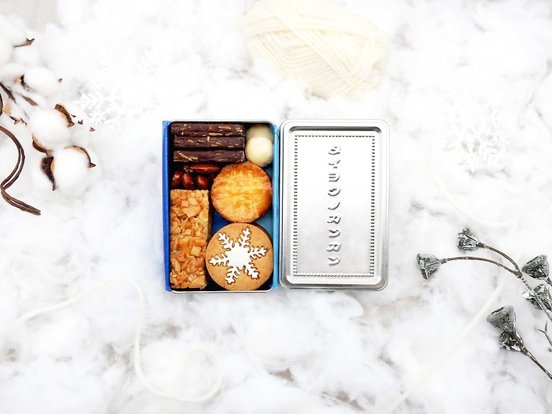 【クリスマスギフト】タイヨウノカンカンmini 　結晶　cake太陽ノ塔オリジナルクッキー缶 - 手工饼干 - 新鲜食材 