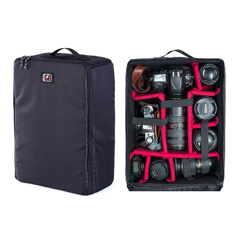 相机内胆 大型内胆 旅行箱  防水 IN200 - 相机包/相机袋 - 防水材质 黑色