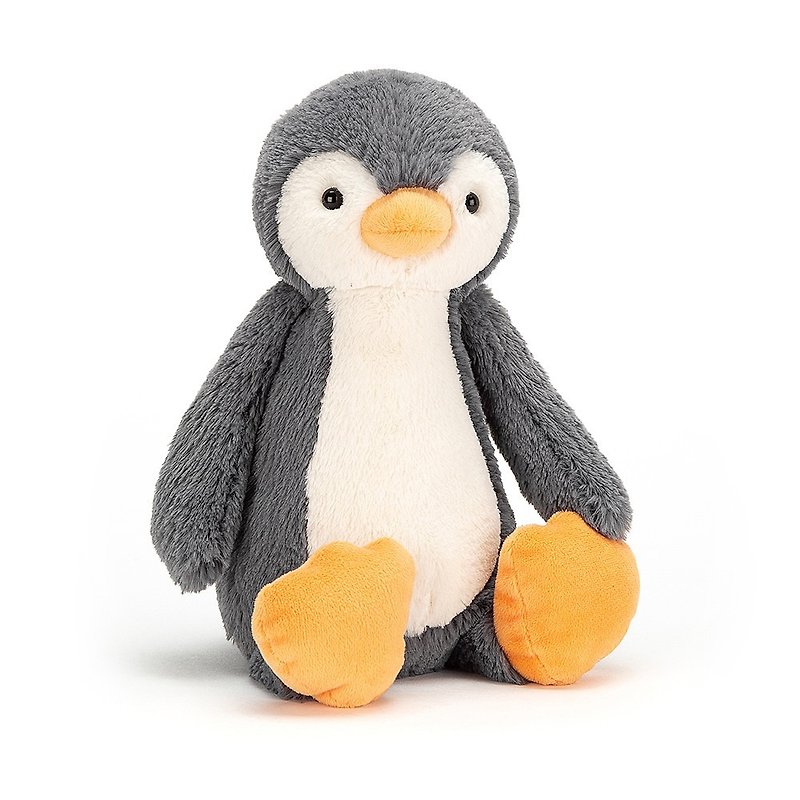 Jellycat Bashful Penguin 小企鹅 31cm - 玩偶/公仔 - 聚酯纤维 灰色