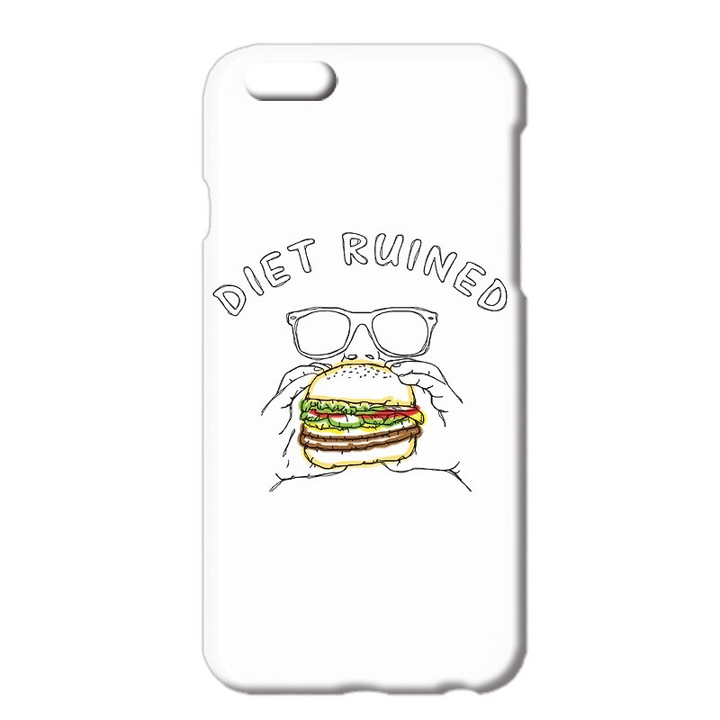 iPhone ケース / Diet ruined - 手机壳/手机套 - 塑料 白色