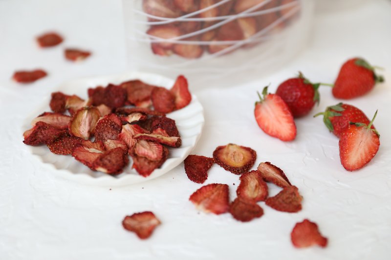 【草莓季】草莓干 天然无添加 水果干 - 水果干 - 新鲜食材 