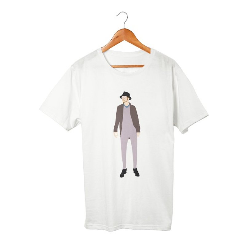 guys #1 T-shirt - 男装上衣/T 恤 - 棉．麻 白色