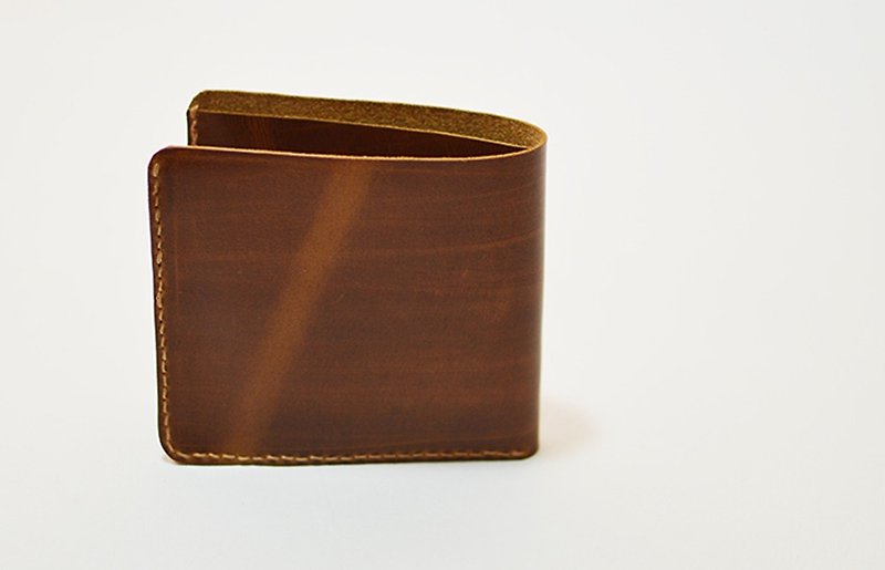 短夹-单层 简单 Single·Layer Wallet - 皮夹/钱包 - 真皮 咖啡色