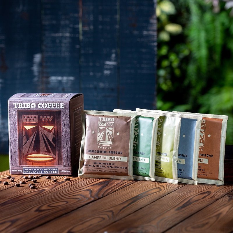经典综合口味  5种口味 滤挂式咖啡 (5入 / 10入盒装) - 咖啡 - 其他材质 