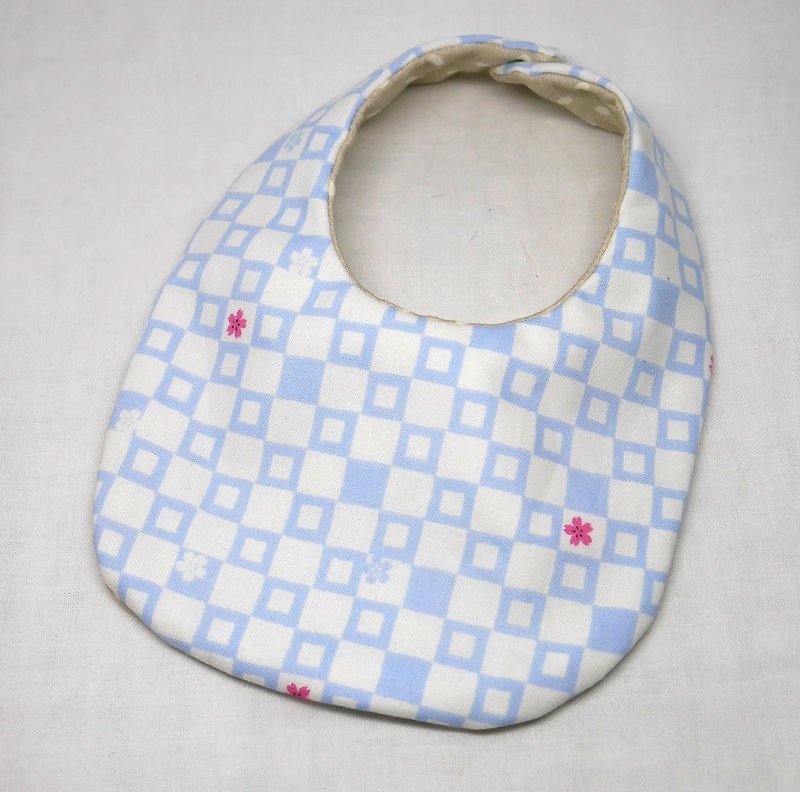 Japanese Handmade Baby Bib - 围嘴/口水巾 - 纸 蓝色