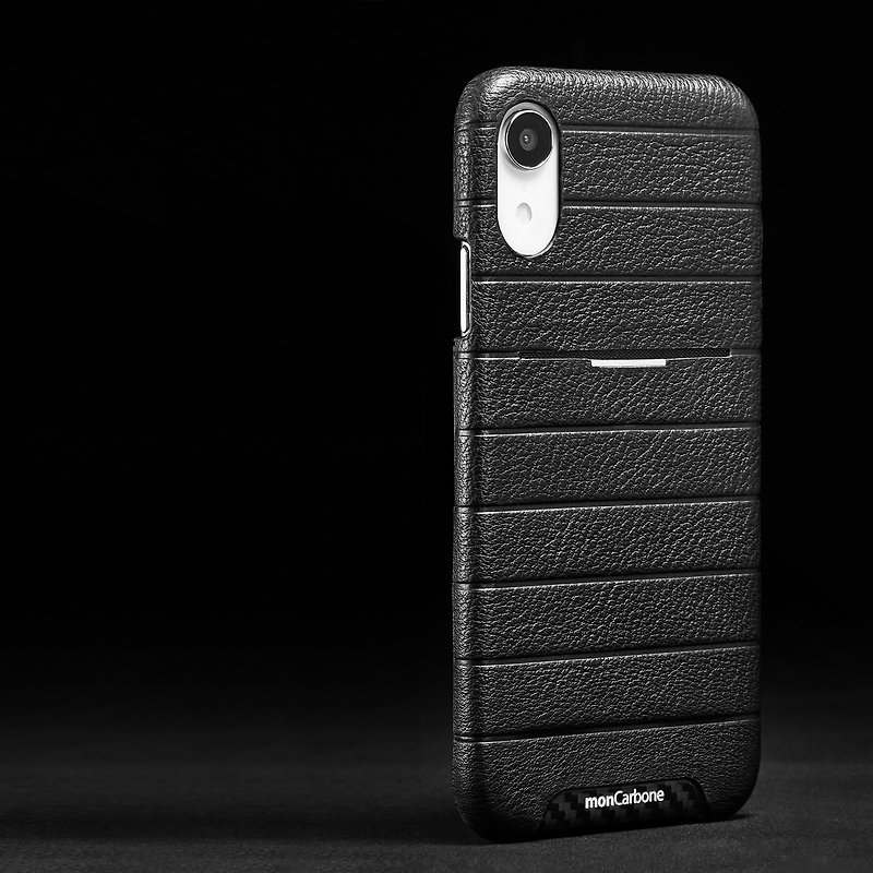 【Apple新品】皮革口袋保护壳 iPhone XR 黑 优惠中 - 手机壳/手机套 - 碳纤维 黑色