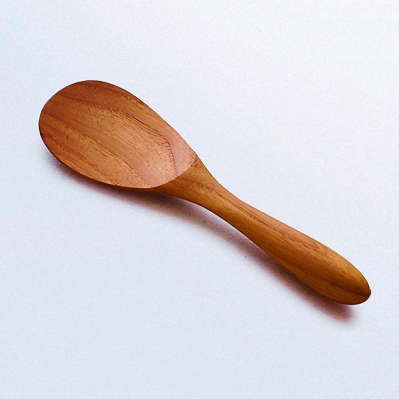 柚木饭勺 - 厨房用具 - 木头 咖啡色