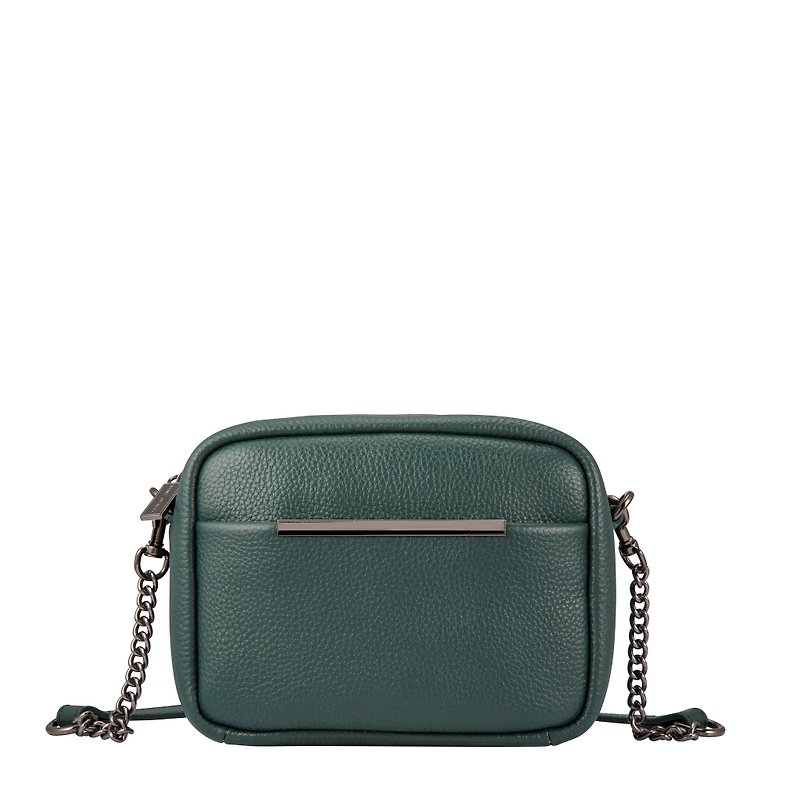CULT BAG 链条包_Green /绿色 - 侧背包/斜挎包 - 真皮 绿色
