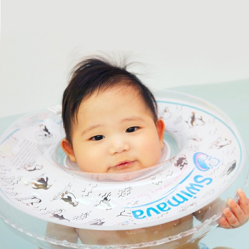 Swimava ─G1 企鹅婴儿游泳脖圈 - 泳衣/游泳用品 - 塑料 