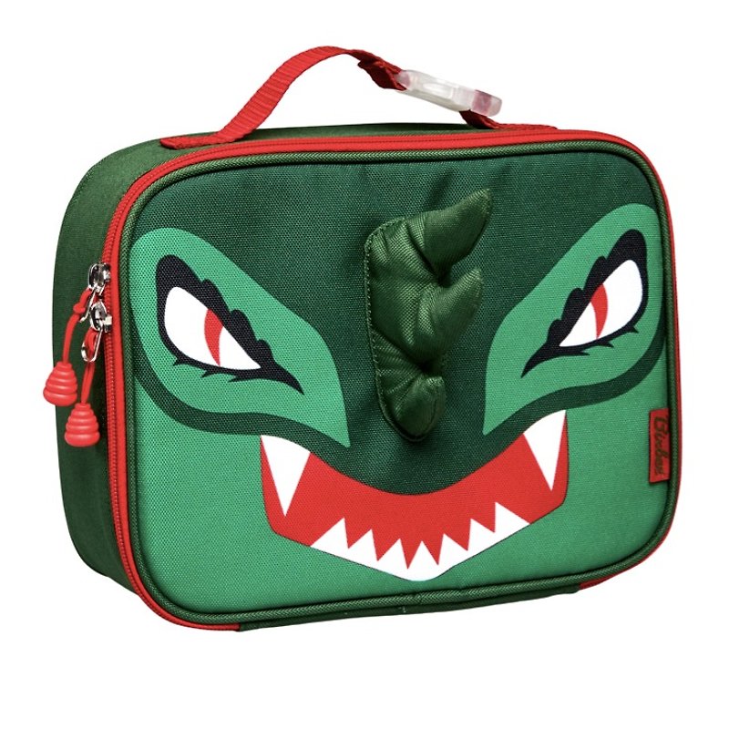 美国Bixbee3D动物童趣系列-英勇绿恐龙保温提袋 - 手提包/手提袋 - 聚酯纤维 绿色