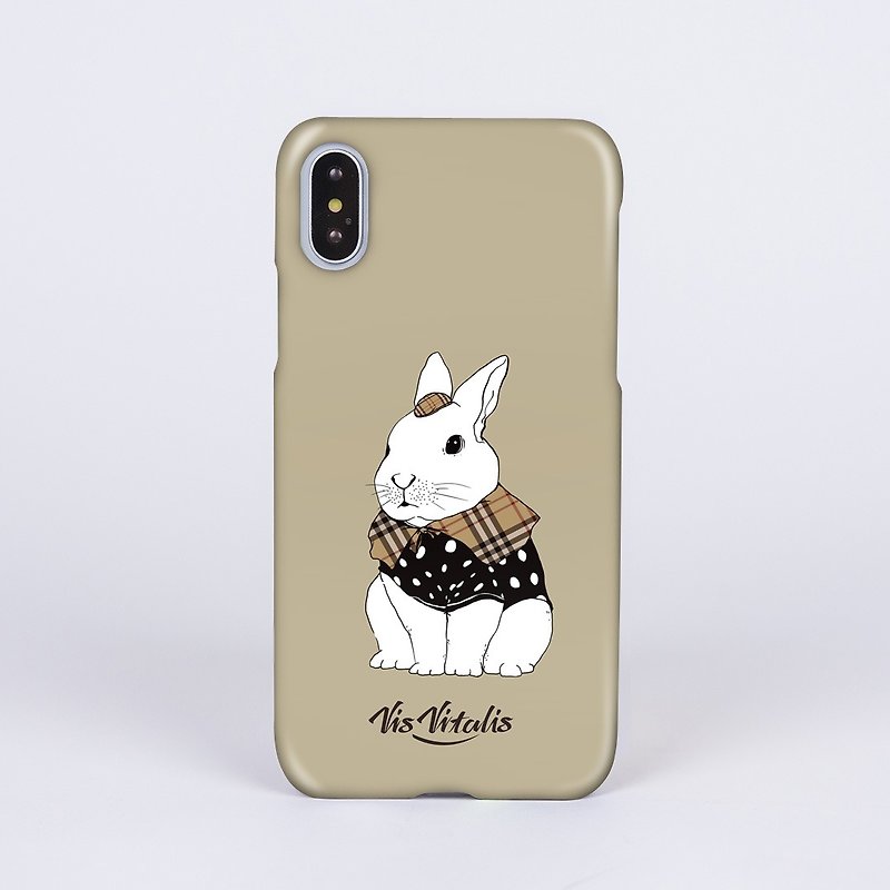 BUBU兔子 / 雾面磨砂硬壳 / 手机壳 - 手机壳/手机套 - 塑料 卡其色