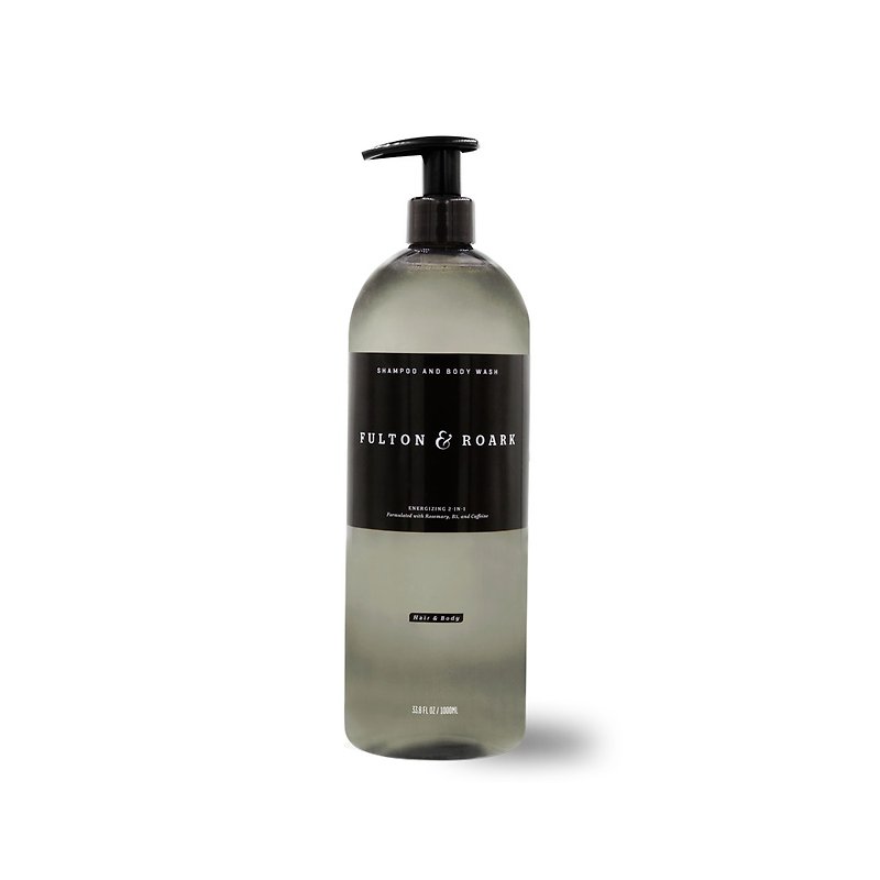 二合一洗发沐浴露 - Fulton & Roark - 男性清洁护肤品 - 植物．花 