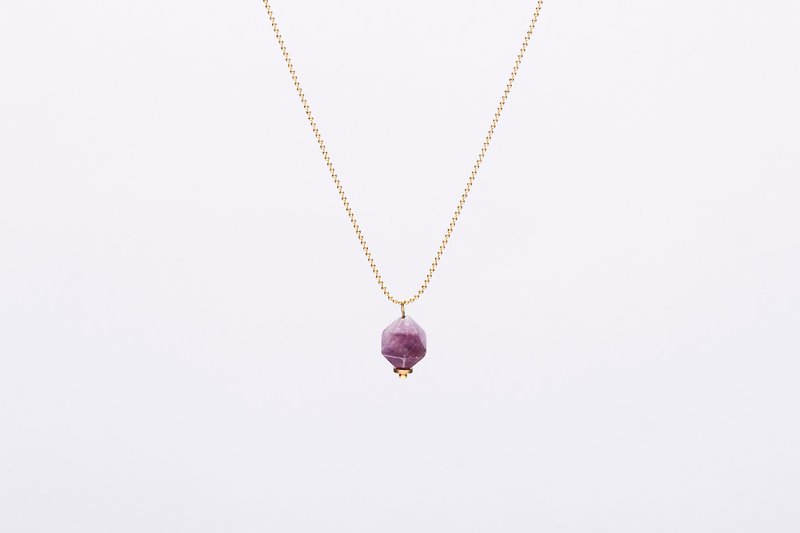 元素石项链 – 紫晶 - 项链 - 水晶 紫色