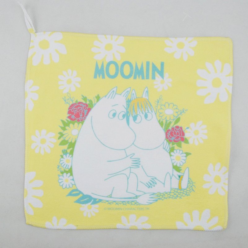 Moomin授权 - 擦手巾【罗曼史】 - 毛巾浴巾 - 棉．麻 黄色