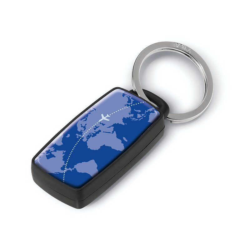 【情人节礼物】【定制化礼物】钥匙侦测器(飞机) - 钥匙链/钥匙包 - 塑料 蓝色