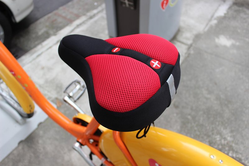 AC RABBIT 充气式气垫坐垫套 Ubike专用 通勤 舒适 便利 减压 - 自行车/周边 - 聚酯纤维 多色
