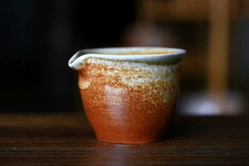 【 柴烧 】 茶海 匀杯 公道杯 022403 - 茶具/茶杯 - 陶 咖啡色