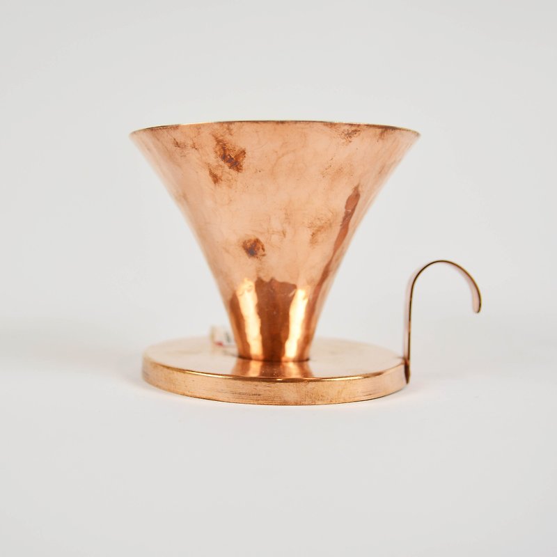 铜咖啡滤杯＿公平贸易 - 咖啡杯/马克杯 - 其他金属 橘色