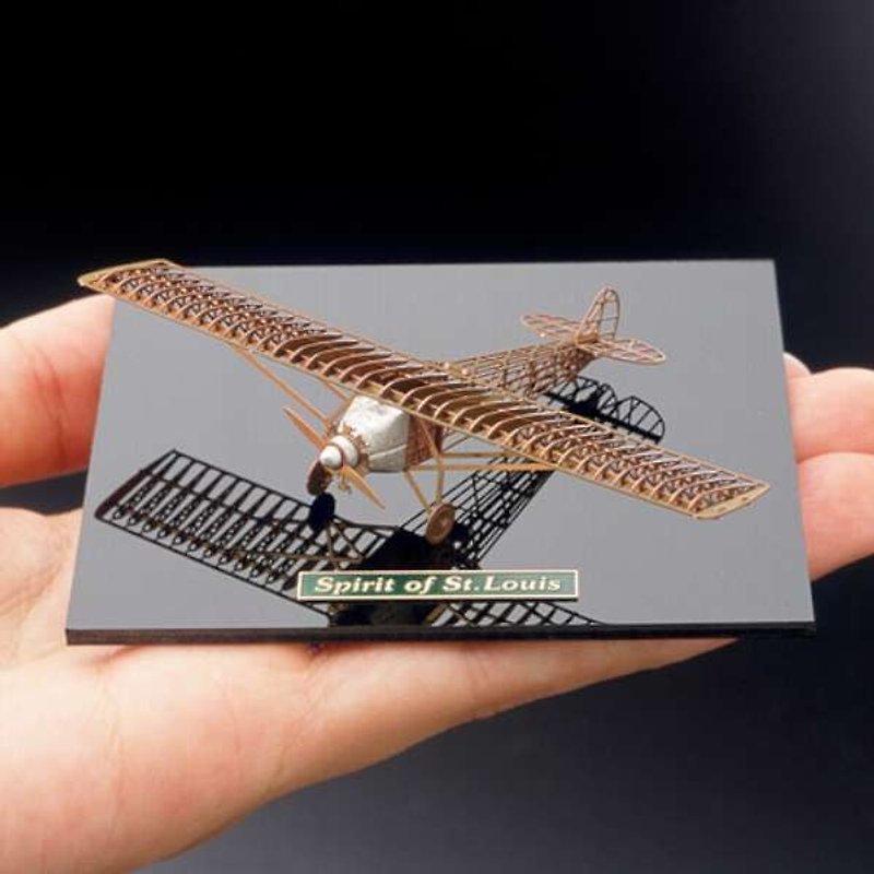 SUSS-Aerobase 日本 金属蚀刻模型飞机-Spirit of St. Louis飞机黄铜板(1/160) - 其他 - 其他金属 咖啡色