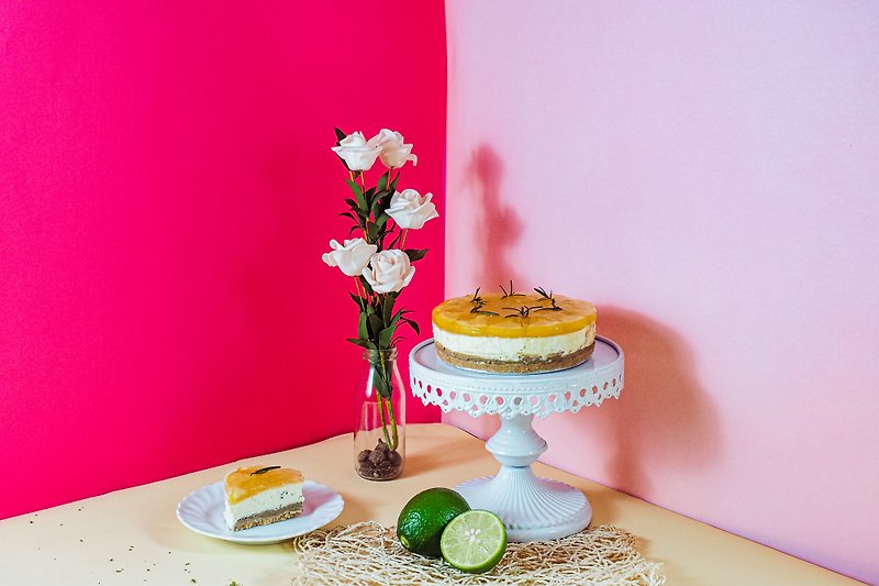 【女子食光】母亲节公益礼盒-柠檬红茶生奶酪蛋糕 - 蛋糕/甜点 - 新鲜食材 