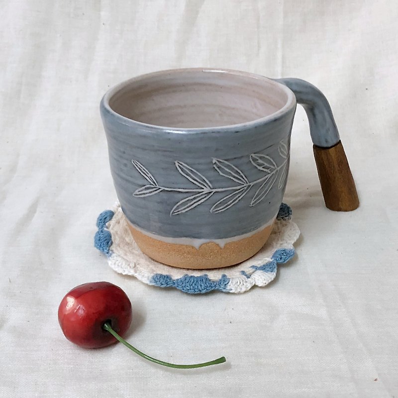 ceramic coffee cup - 咖啡杯/马克杯 - 陶 黑色