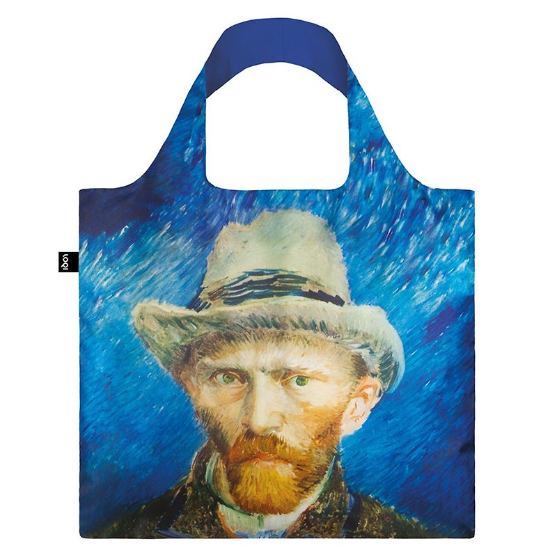 LOQI 购物袋-梵谷 VGSP - 侧背包/斜挎包 - 聚酯纤维 蓝色