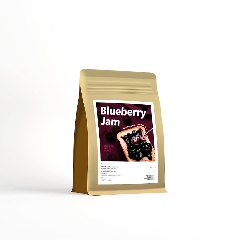 signature blend - Blueberry jam - 咖啡 - 其他材质 紫色