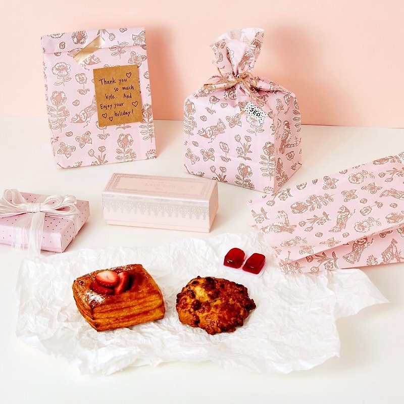 7321Design 彩绘礼物袋组(10入)-NL娜塔莉,73D88230 - 纸盒/包装盒 - 纸 粉红色